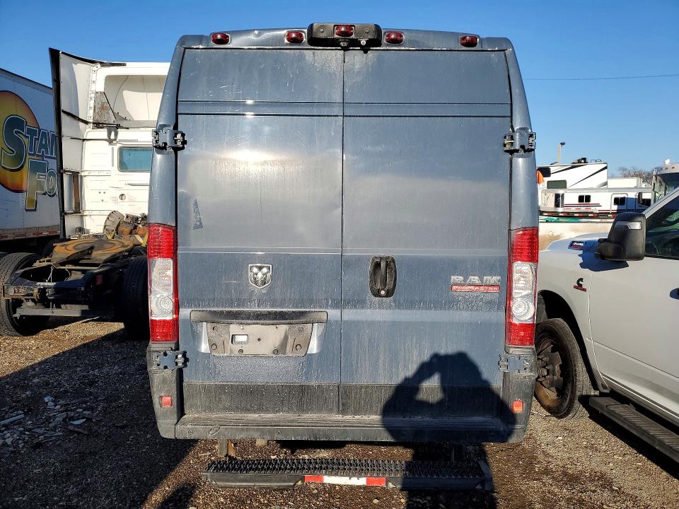 2019 Ram Promaster 3500 მანქანა იყიდება აუქციონზე, vin: 3C6URVJG9KE551318, აუქციონის ნომერი: 77729955