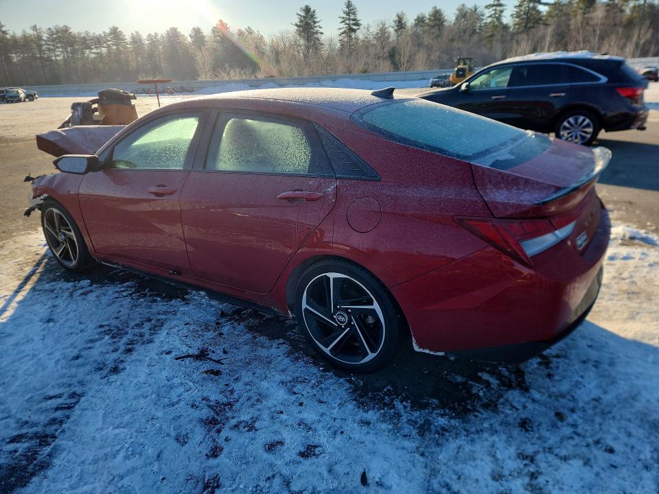 76164945 :رقم المزاد ، KMHLR4AF0PU489642 vin ، 2023 Hyundai Elantra مزاد بيع
