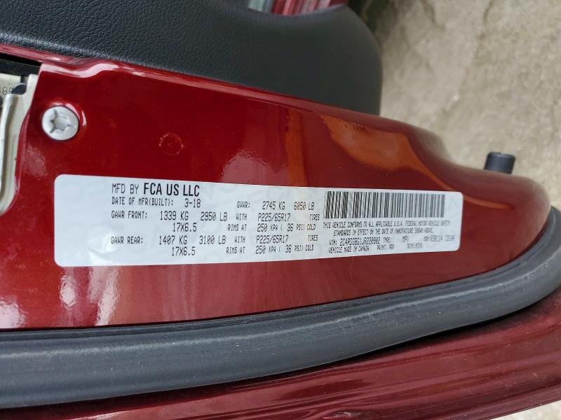 Aukcja sprzedaży 2018 Dodge Grand Caravan, vin: 2C4RDGBG1JR220902, numer aukcji: 75995885