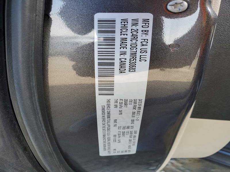 Aukcja sprzedaży 2021 Chrysler Voyager, vin: 2C4RC1DG7MR530683, numer aukcji: 78505385