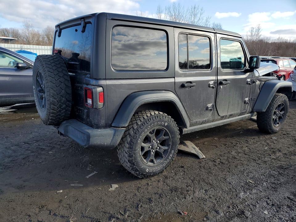 2021 Jeep Wrangler Unlimited მანქანა იყიდება აუქციონზე, vin: 1C4HJXDNXMW609114, აუქციონის ნომერი: 77183105