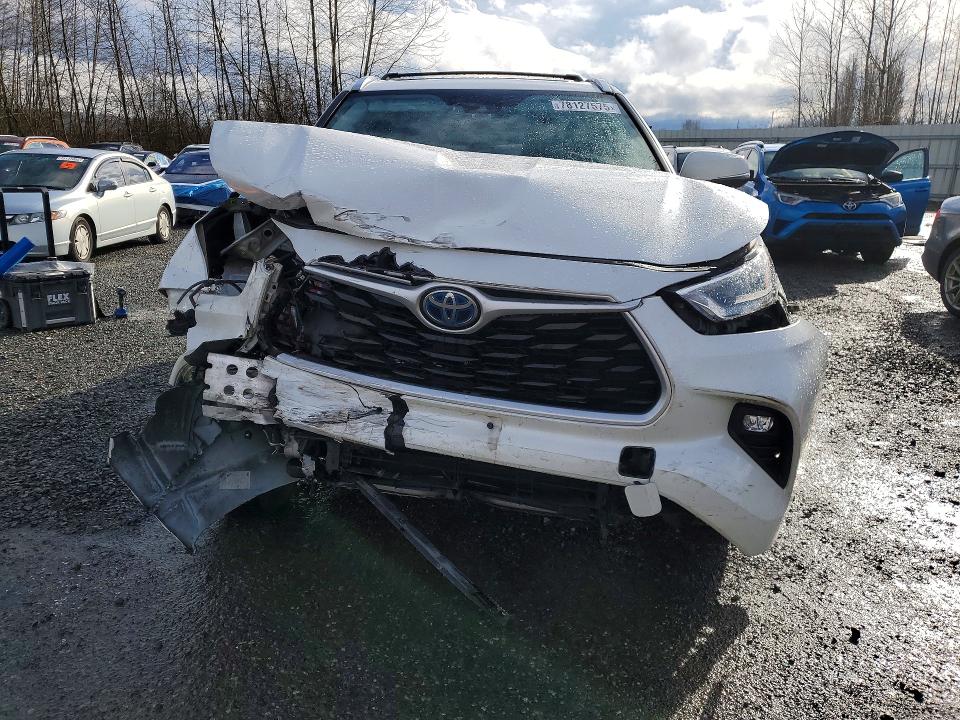 78127575 :رقم المزاد ، 5TDGBRCH8LS502125 vin ، 2020 Toyota Highlander مزاد بيع