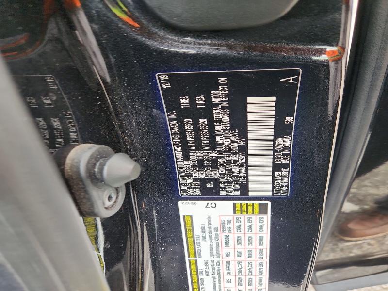 76994705 :رقم المزاد ، 2T2HZMAA8LC162911 vin ، 2020 Lexus Rx 350 مزاد بيع