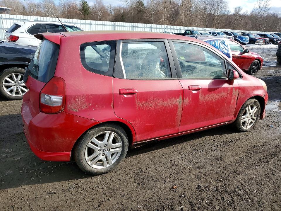77491755 :رقم المزاد ، JHMGD38658S007957 vin ، 2008 Honda Fit مزاد بيع