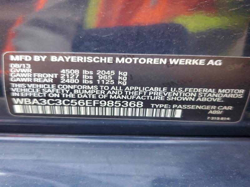 Продажа на аукционе авто 2014 Bmw 320, vin: WBA3C3C56EF985368, номер лота: 76440205