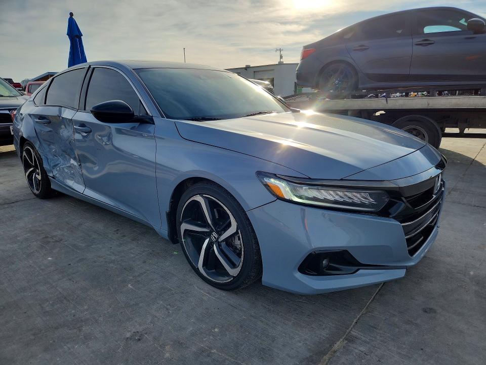 Aukcja sprzedaży 2022 Honda Accord, vin: 1HGCV2F3XNA023543, numer aukcji: 41909786