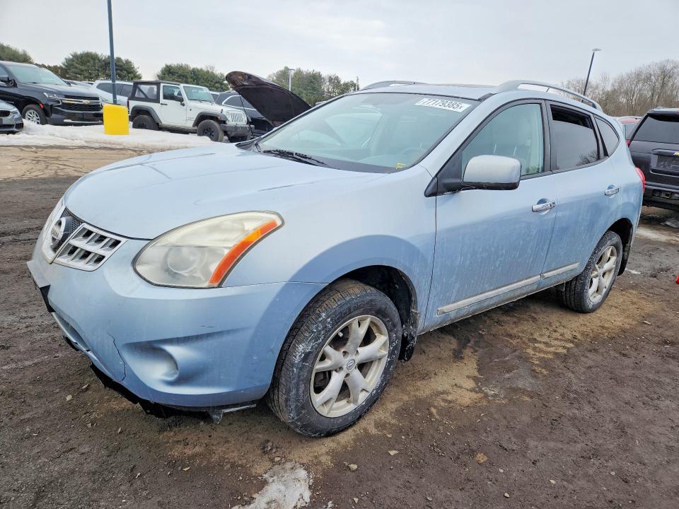 77179385 :رقم المزاد ، JN8AS5MV4BW301165 vin ، 2011 Nissan Rogue مزاد بيع