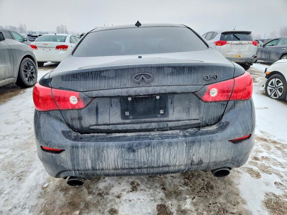 2014 Infiniti Q50 მანქანა იყიდება აუქციონზე, vin: JN1BV7AR5EM689892, აუქციონის ნომერი: 76848085