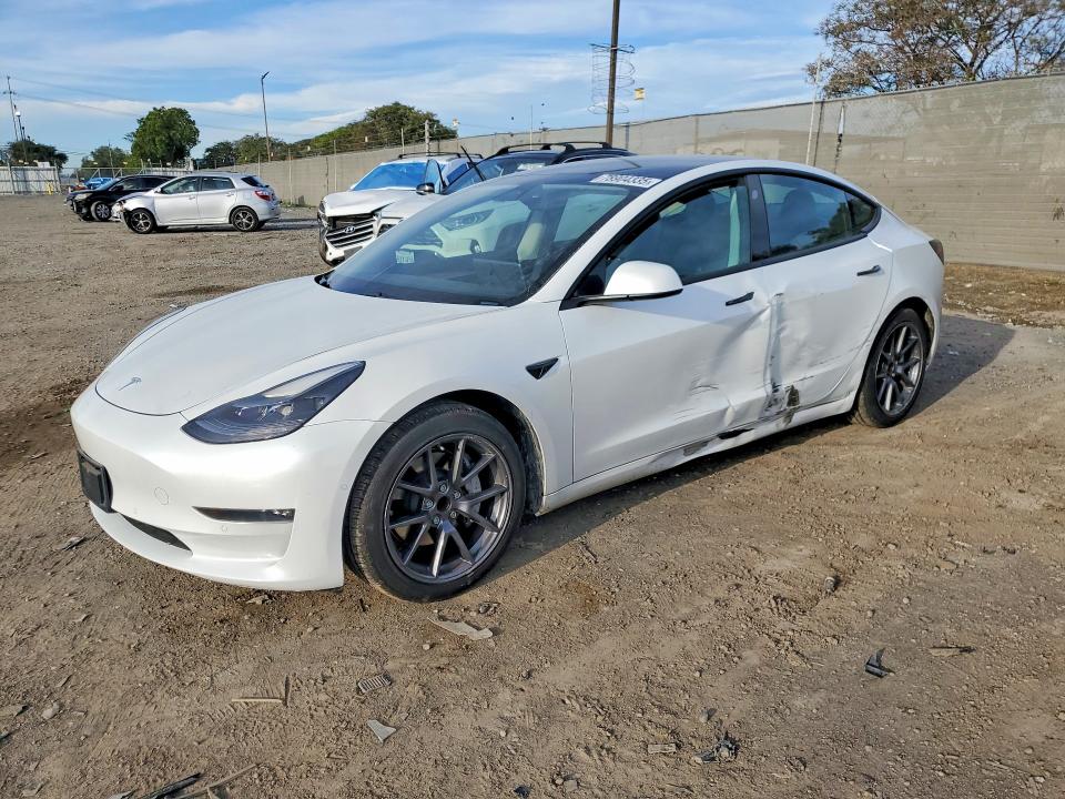 2021 Tesla Model 3 მანქანა იყიდება აუქციონზე, vin: 5YJ3E1EA3MF027240, აუქციონის ნომერი: 78904335