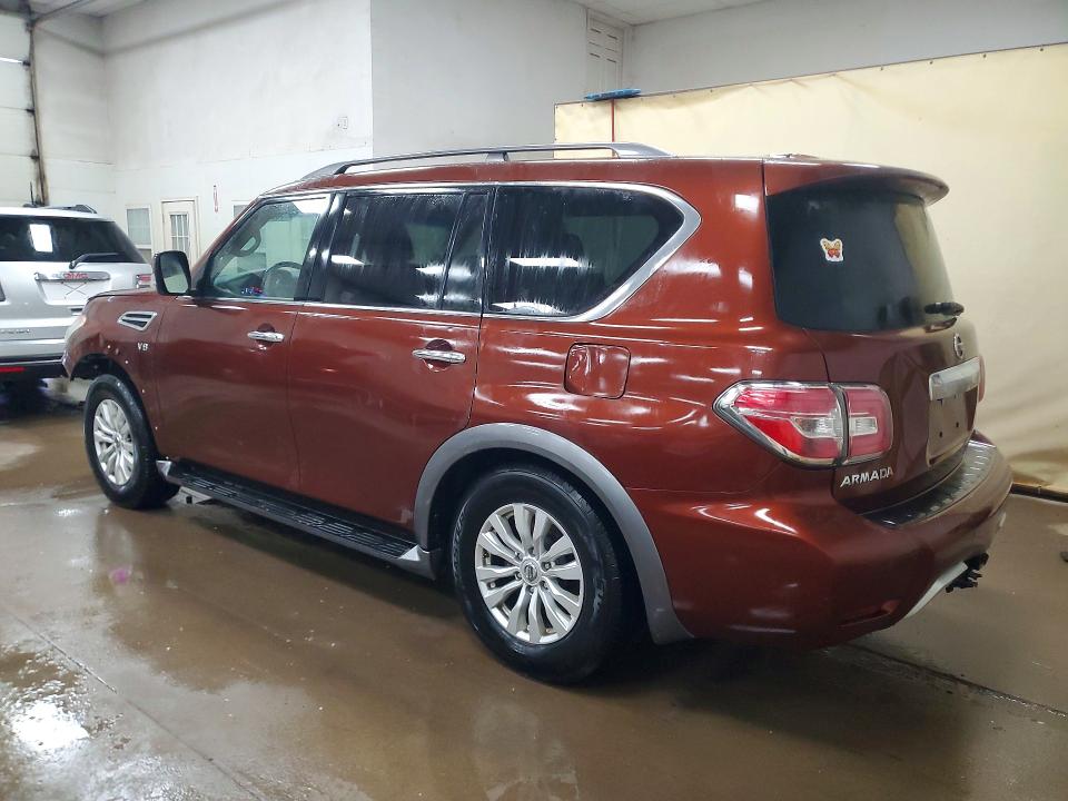 77097395 :رقم المزاد ، JN8AY2NC9J9550536 vin ، 2018 Nissan Armada مزاد بيع