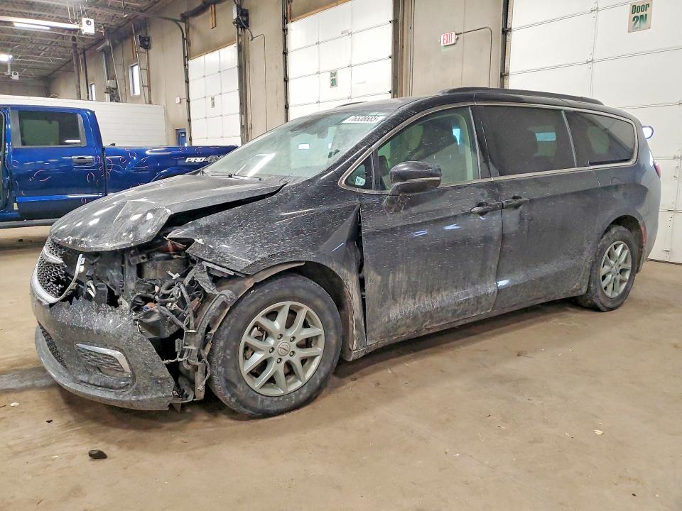 76538685 :رقم المزاد ، 2C4RC1BG3NR128082 vin ، 2022 Chrysler Pacifica مزاد بيع