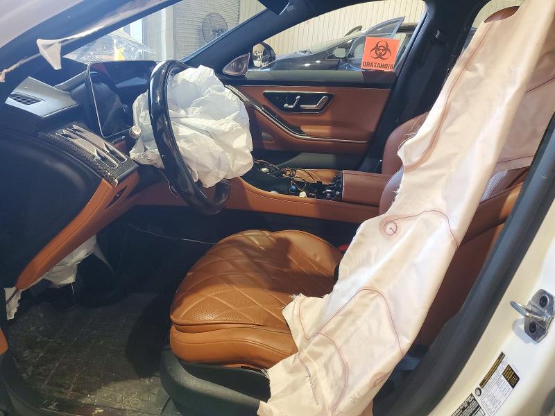 75083505 :رقم المزاد ، W1K6G7GB7NA143895 vin ، 2022 Mercedes-benz S مزاد بيع