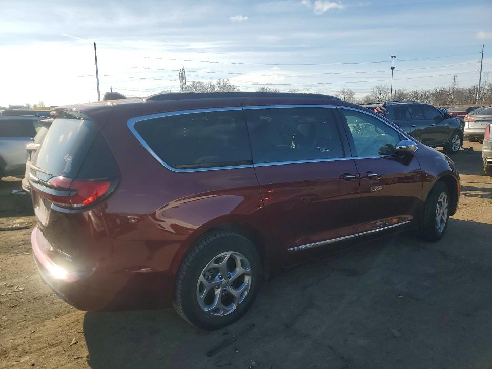 77216365 :رقم المزاد ، 2C4RC3GG8NR151734 vin ، 2022 Chrysler Pacifica مزاد بيع