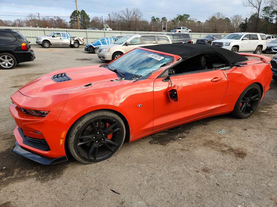 2020 Chevrolet Camaro მანქანა იყიდება აუქციონზე, vin: 1G1FH3D7XL0142493, აუქციონის ნომერი: 76816375