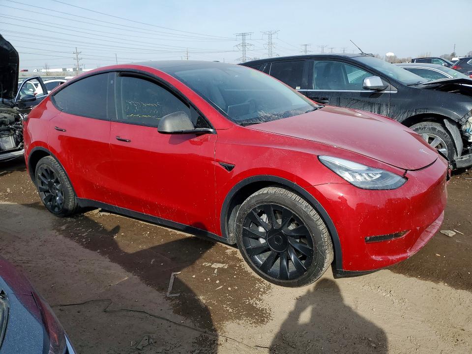 Продажа на аукционе авто 2021 Tesla Model Y, vin: 5YJYGDEE4MF184215, номер лота: 74506305
