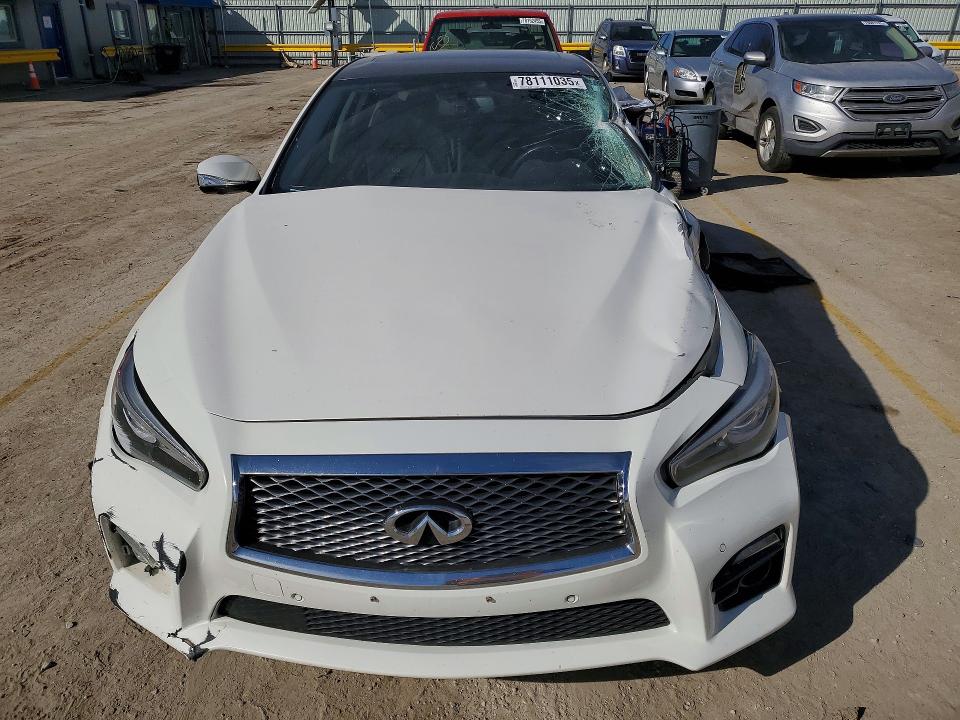 78111035 :رقم المزاد ، JN1BV7AP1EM693095 vin ، 2014 Infiniti Q50 مزاد بيع