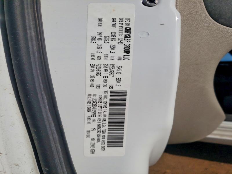 76224355 :رقم المزاد ، 2C4RC1BG4ER247422 vin ، 2014 Chrysler Town & Country مزاد بيع