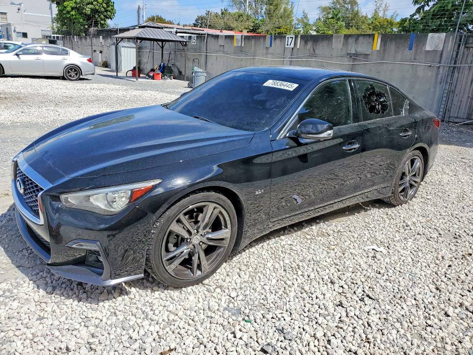 Продажа на аукционе авто 2019 Infiniti Q50, vin: JN1EV7AP8KM541078, номер лота: 78836445