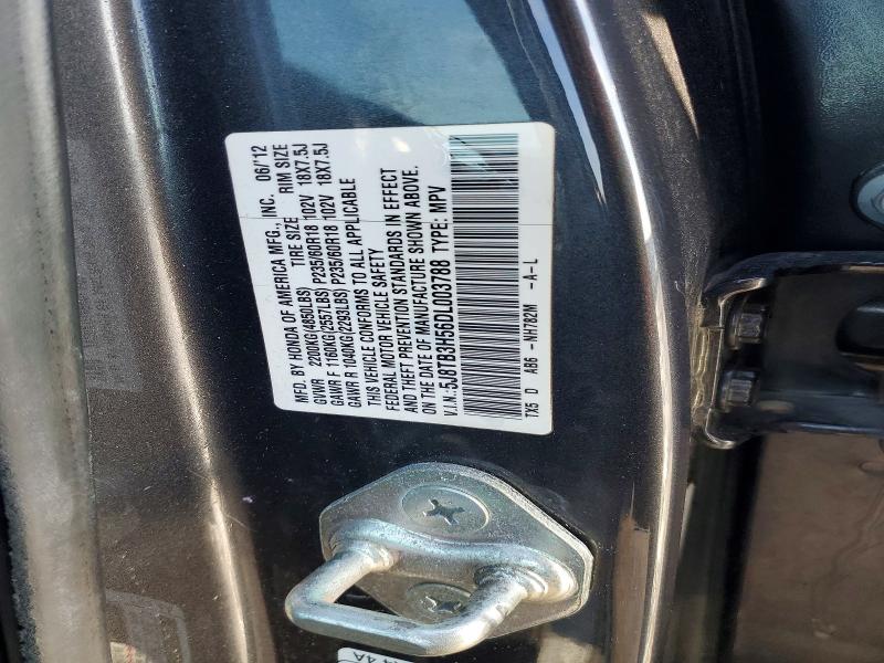 Aukcja sprzedaży 2013 Acura Rdx, vin: 5J8TB3H56DL003788, numer aukcji: 76431655
