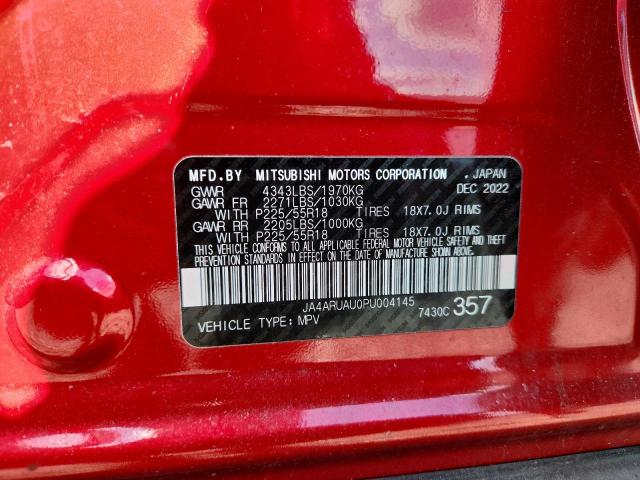 Продаж на аукціоні авто 2023 Mitsubishi Outlander Sport, vin: JA4ARUAU0PU004145, номер лоту: 77173365