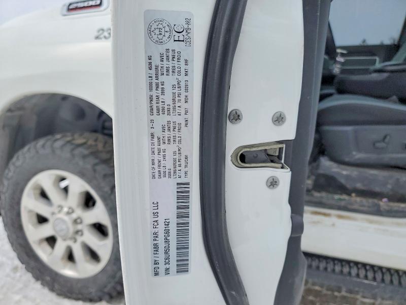 Продажа на аукционе авто 2023 Ram 2500, vin: 3C6UR5DJ8PG601421, номер лота: 76561065