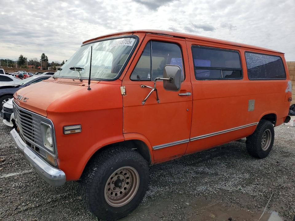 78345755 :رقم المزاد ، TGE262U505366 vin ، 1972 Gmc Uk مزاد بيع