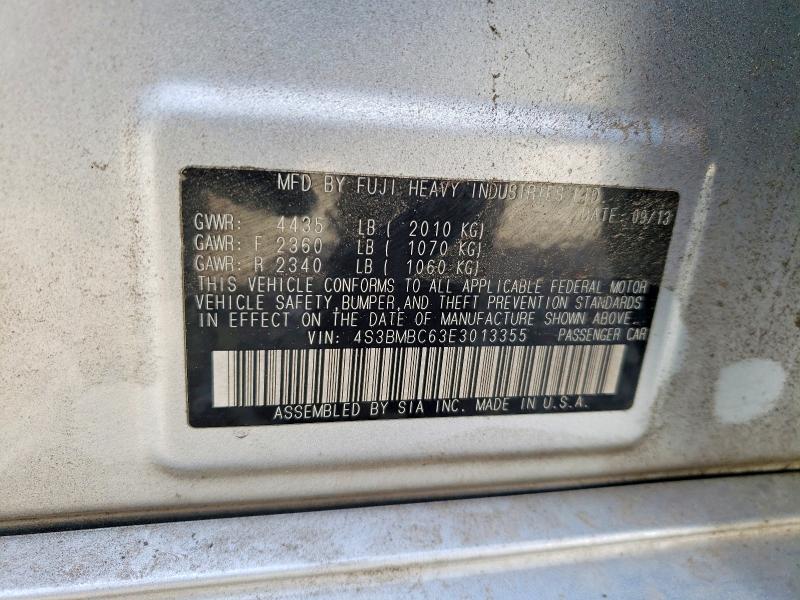 Продаж на аукціоні авто 2014 Subaru Legacy, vin: 4S3BMBC63E3013355, номер лоту: 78454365