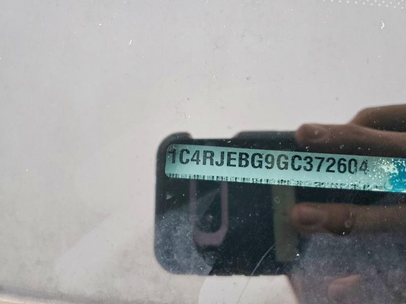 Продаж на аукціоні авто 2016 Jeep Grand Cherokee, vin: 1C4RJEBG9GC372604, номер лоту: 78696085