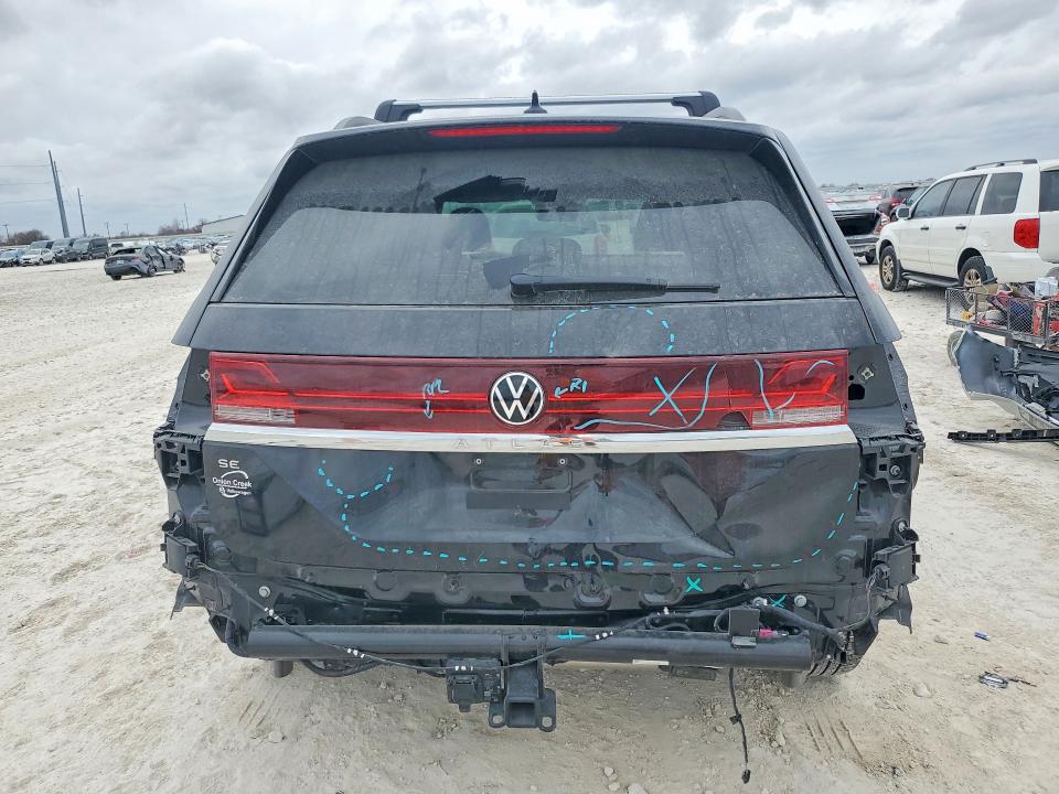 76224845 :رقم المزاد ، 1V2JR2CA9SC552588 vin ، 2025 Volkswagen Atlas مزاد بيع