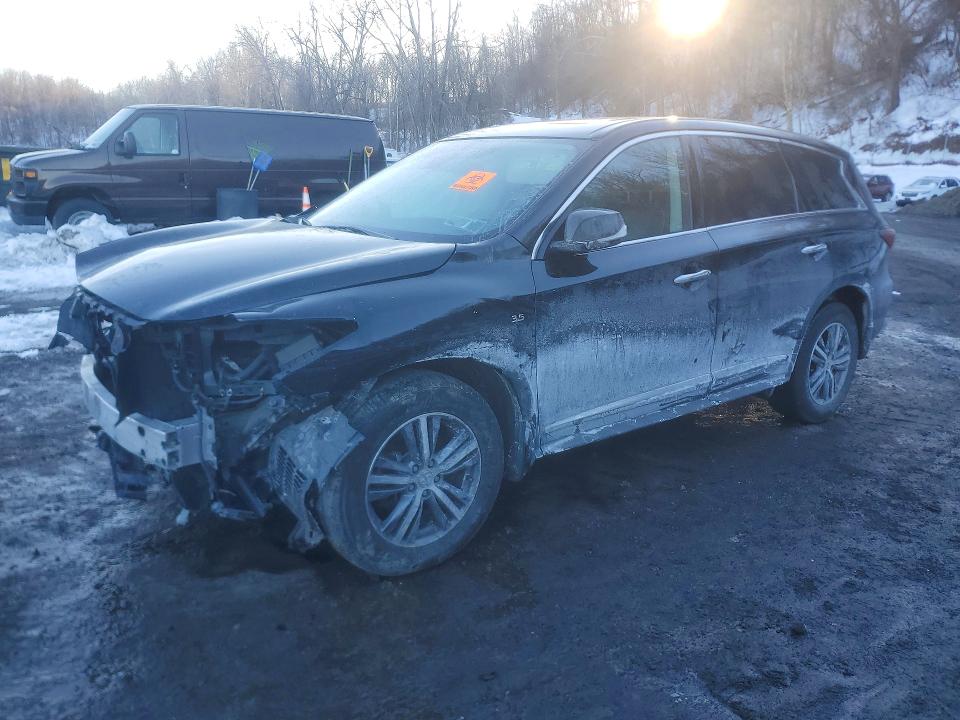 2020 Infiniti Qx60 Luxe მანქანა იყიდება აუქციონზე, vin: 5N1DL0MM0LC539416, აუქციონის ნომერი: 75794525