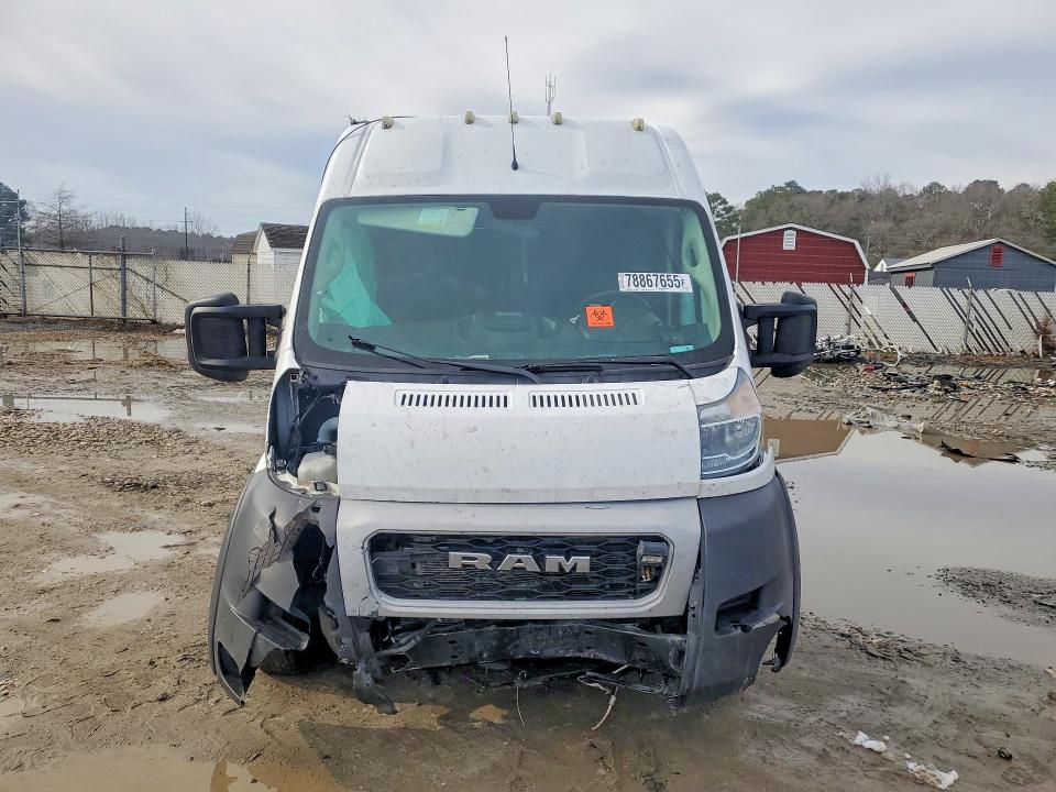2021 Ram Promaster 2500 მანქანა იყიდება აუქციონზე, vin: 3C6LRVDG1ME590799, აუქციონის ნომერი: 78867655