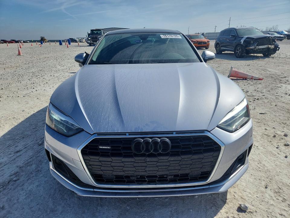 2021 Audi A5 მანქანა იყიდება აუქციონზე, vin: WAUABCF54MA019571, აუქციონის ნომერი: 78170195