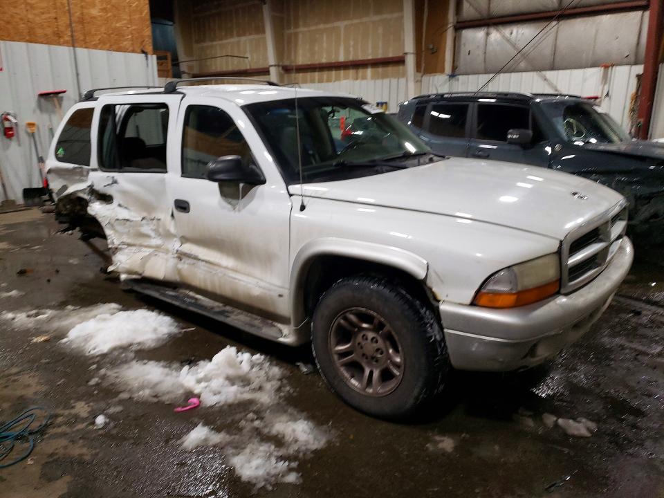 77962135 :رقم المزاد ، 1B4HS58N22F200580 vin ، 2002 Dodge Durango مزاد بيع