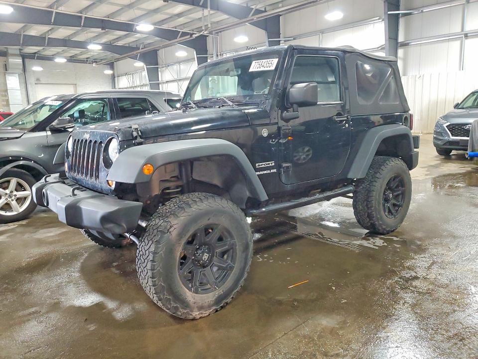 77584355 :رقم المزاد ، 1C4AJWAG2DL654485 vin ، 2013 Jeep Wrangler مزاد بيع