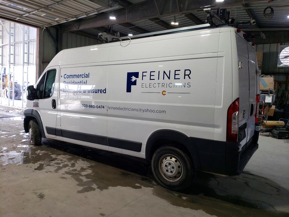 2020 Ram Promaster 2500 მანქანა იყიდება აუქციონზე, vin: 3C6TRVDG8LE101698, აუქციონის ნომერი: 75260795