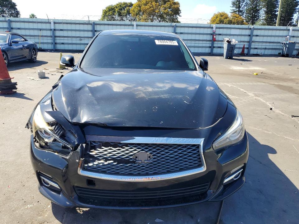 2015 Infiniti Q50 მანქანა იყიდება აუქციონზე, vin: JN1BV7AR1FM402386, აუქციონის ნომერი: 78004705
