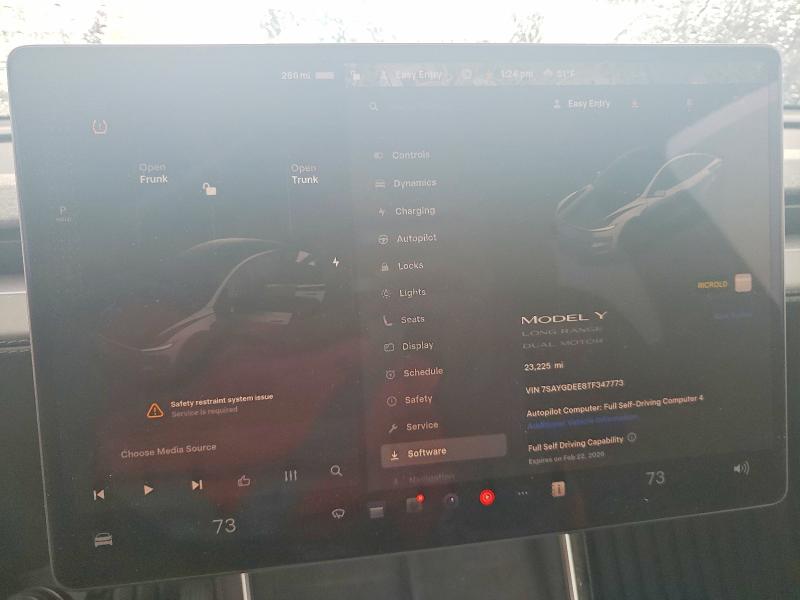 Aukcja sprzedaży 2026 Tesla Model Y, vin: 7SAYGDEE8TF347773, numer aukcji: 77009435