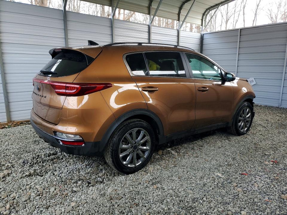 78212225 :رقم المزاد ، KNDP63AC3M7924386 vin ، 2021 Kia Sportage مزاد بيع
