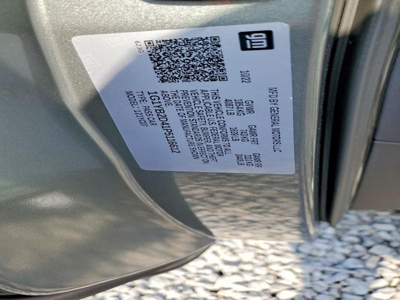 78157145 :رقم المزاد ، 1G1YB2D41P5116612 vin ، 2023 Chevrolet Corvette مزاد بيع