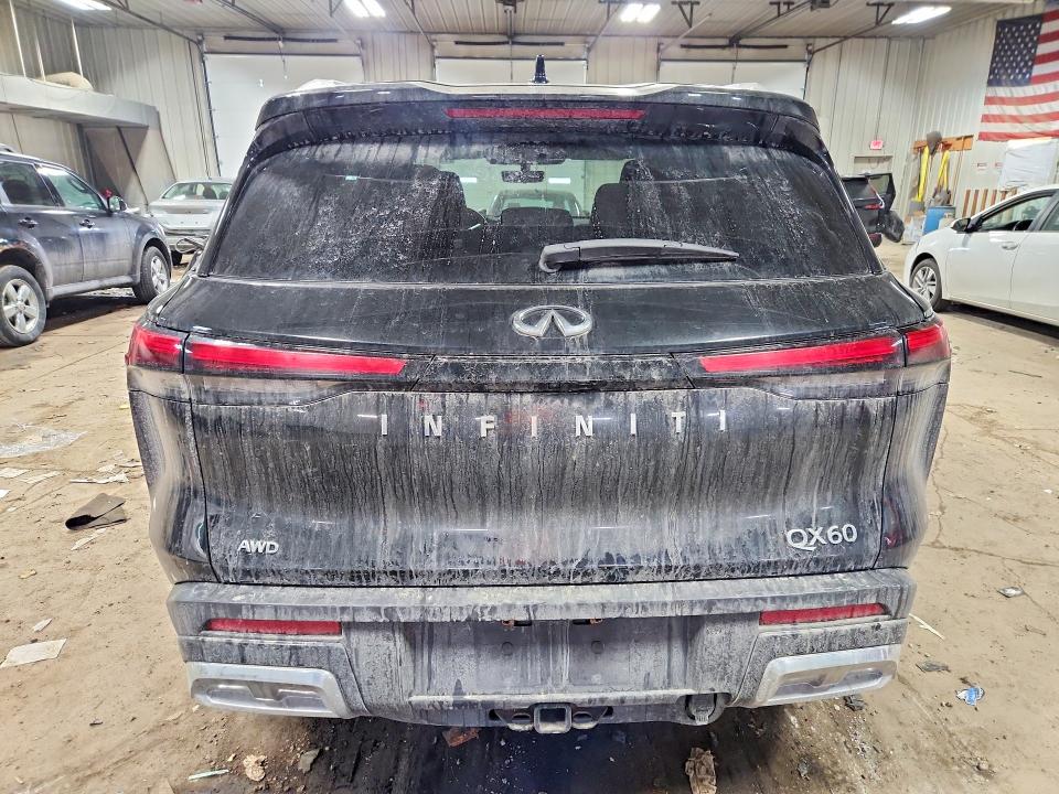 2022 Infiniti Qx60 მანქანა იყიდება აუქციონზე, vin: 5N1DL1GS0NC332219, აუქციონის ნომერი: 76716775