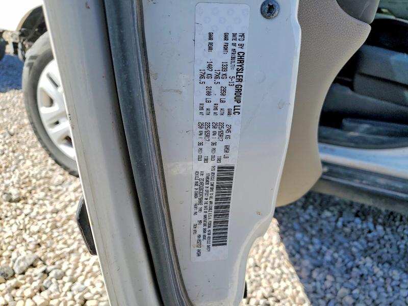 78433165 :رقم المزاد ، 2C4RDGBG3DR790002 vin ، 2013 Dodge Grand Caravan مزاد بيع