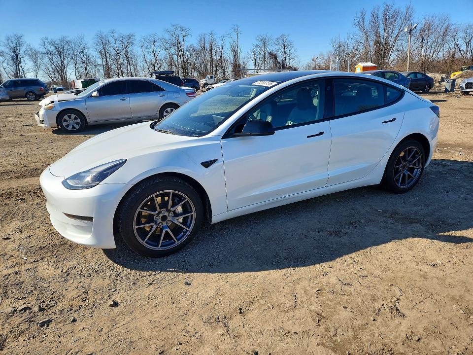 77285115 :رقم المزاد ، 5YJ3E1EAXPF486382 vin ، 2023 Tesla Model 3 مزاد بيع