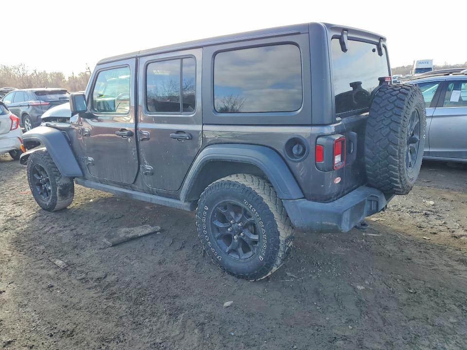 2021 Jeep Wrangler Unlimited მანქანა იყიდება აუქციონზე, vin: 1C4HJXDNXMW609114, აუქციონის ნომერი: 77183105
