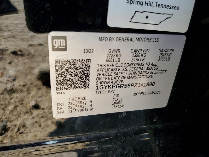 Aukcja sprzedaży 2023 Cadillac Xt6, vin: 1GYKPGRS8PZ141898, numer aukcji: 77790085