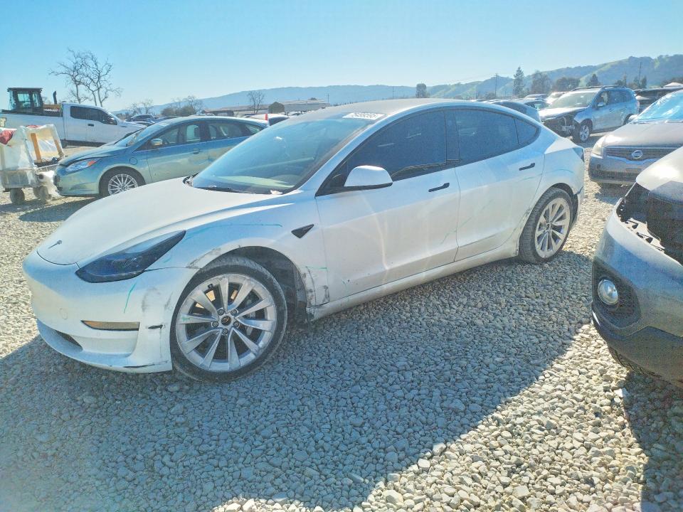 Aukcja sprzedaży 2022 Tesla Model 3, vin: 5YJ3E1EB9NF208952, numer aukcji: 75499595