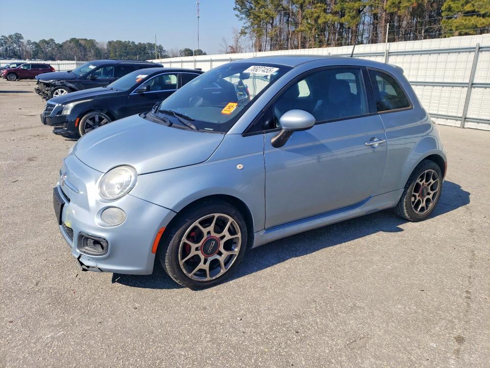 Продаж на аукціоні авто 2015 Fiat 500, vin: 3C3CFFBR5FT537103, номер лоту: 76927455