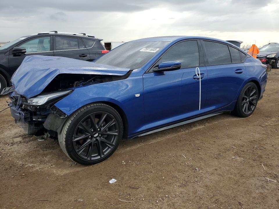 Auction sale of the 2021 Cadillac Ct5, vin: 1G6DP5RK5M0130878, lot number: 75911655