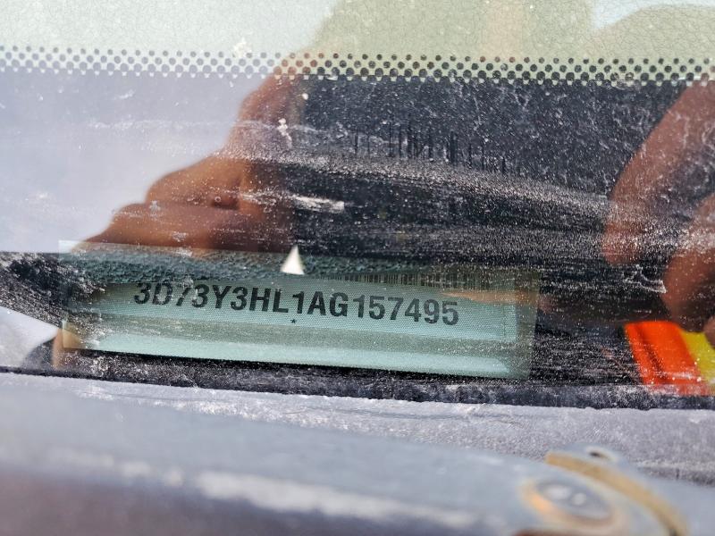 76221105 :رقم المزاد ، 3D73Y3HL1AG157495 vin ، 2010 Dodge Ram 3500 مزاد بيع