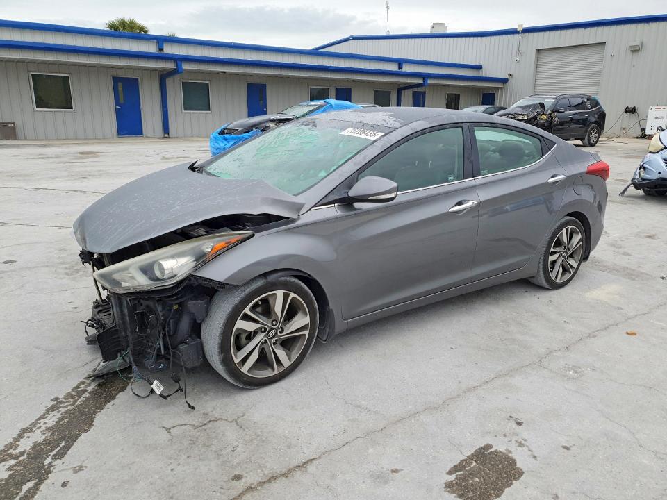 2014 Hyundai Elantra მანქანა იყიდება აუქციონზე, vin: 5NPDH4AE4EH500183, აუქციონის ნომერი: 76208435