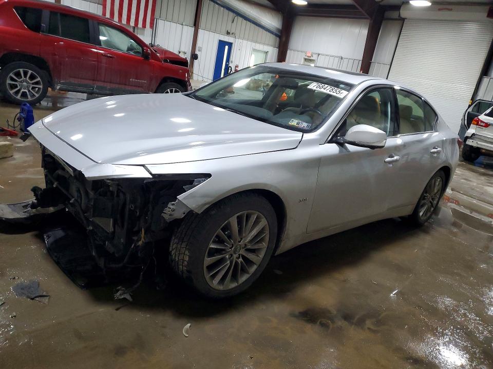 Продажа на аукционе авто 2019 Infiniti Q50, vin: JN1EV7AR8KM554706, номер лота: 76847855
